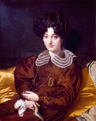 Portrait of Suzanne Clarisse de Salvaing de Boisseiu, Madame Marcotte de Sainte-Marie by Jean Auguste Dominique Ingres